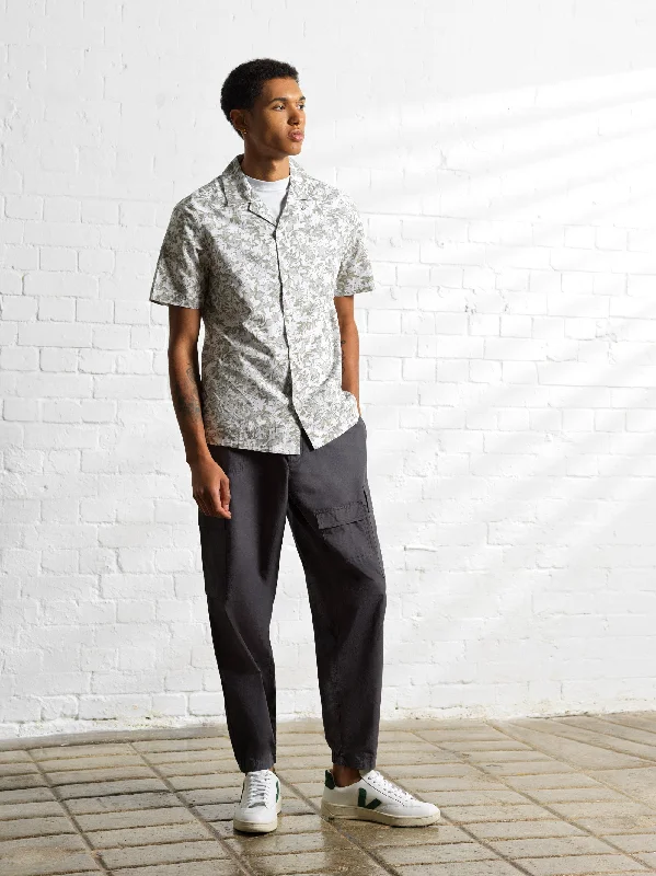 Men's Pants with Adjustable CuffsMilitary Cotton Tapered Combat Trousers