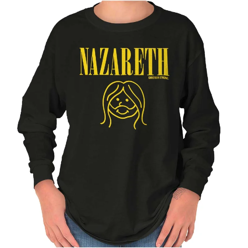 Men's Oxford Shirts for a Preppy StyleNazareth Christian Rock Youth Long Sleeve T Shirt