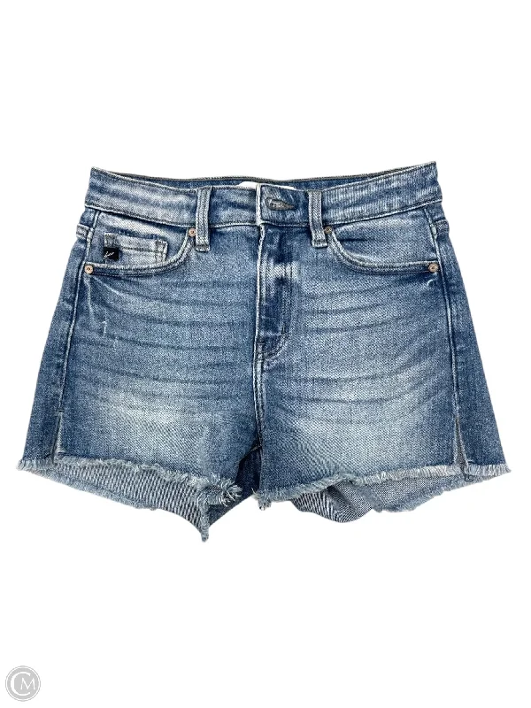 Men's Chino Shorts for Warm WeatherShorts By Kancan In Blue Denim, Size: 2