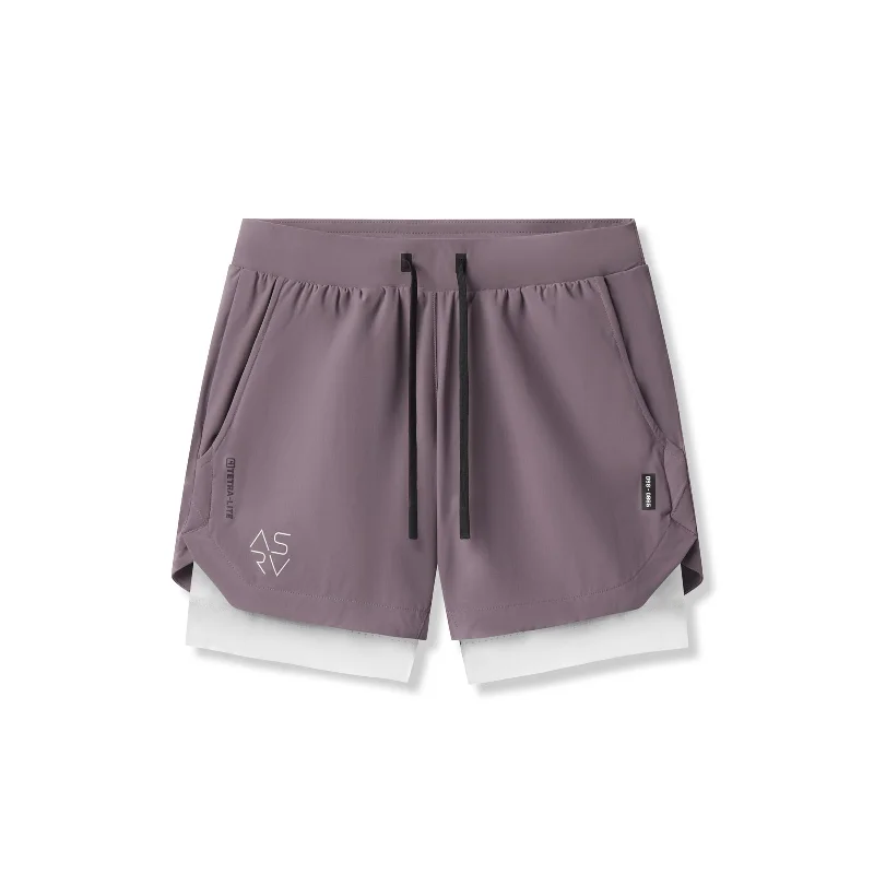 Warm Men's Fleece-Lined Pants0865. Tetra-Lite® 5" Liner Short - Moonscape "Cyber"/White