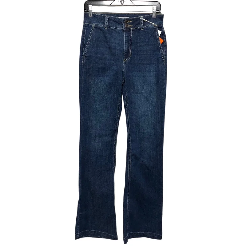 Women's Bucket HatsJeans Flared By Clothes Mentor In Blue Denim, Size:L