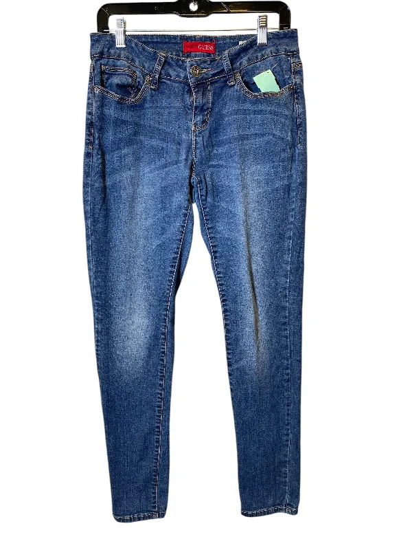 Best Casual HatsJeans Skinny By Guess In Blue, Size: 8
