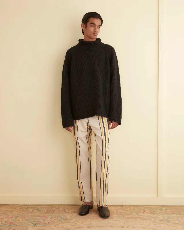 Men's Pants with Functional PocketsNamesake Stripe Trousers