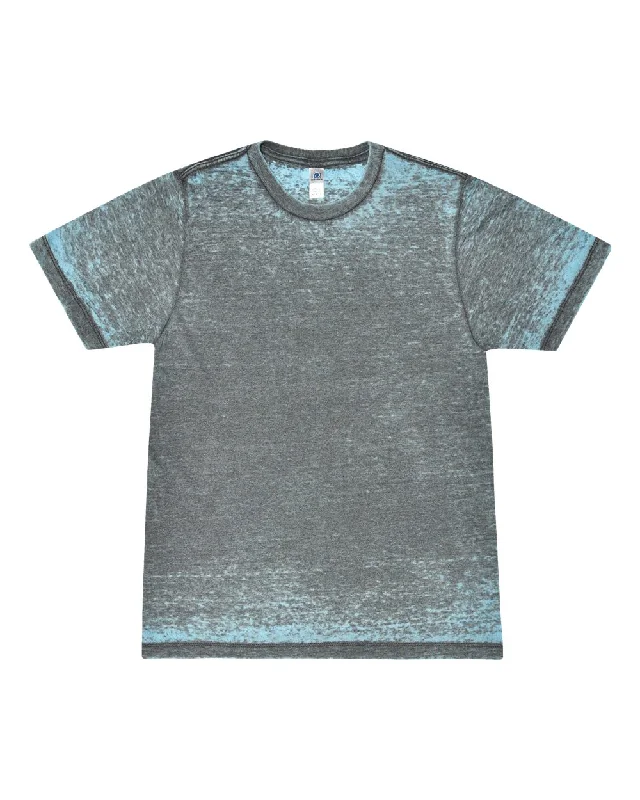 Men's Shirts with Pocket SquaresAcid Wash Burnout T-Shirt