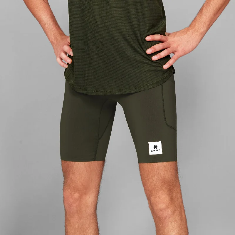 Men's Pants with Hidden ButtonsCombat+ Short Tights 9''