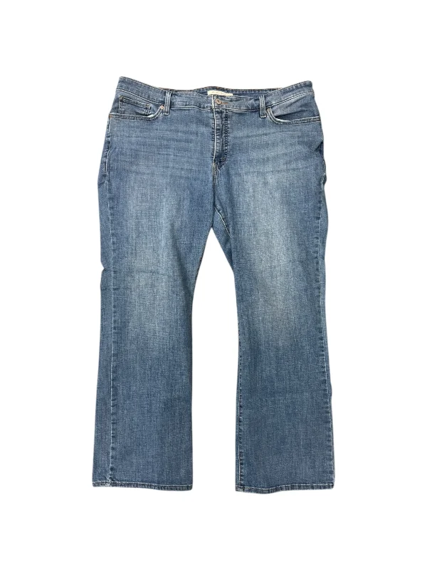 Boys' Baseball CapsJeans Boot Cut By Levis In Blue Denim, Size: 22