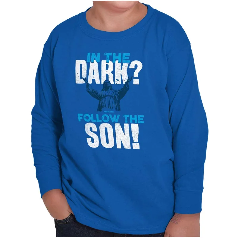 Men's Bold-Color Shirts for a Statement PieceFollow the Son Youth Long Sleeve T Shirt