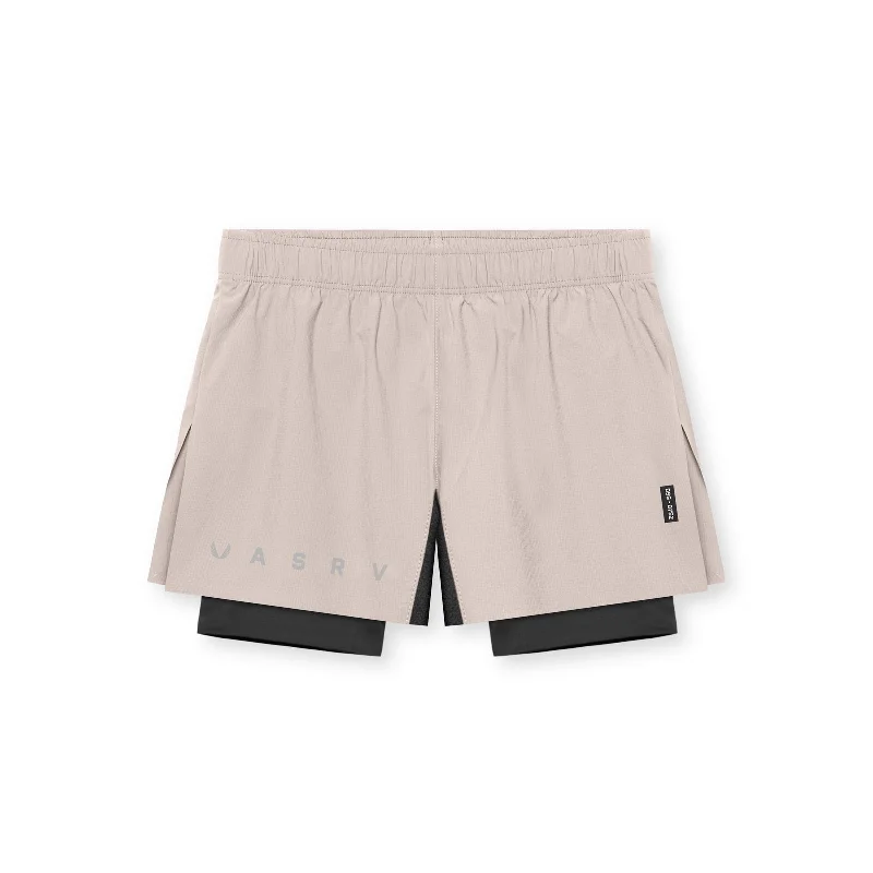 Men's Chino Shorts for Warm Weather0752. Ripstop 3" High Split Liner Short - Chai/Black