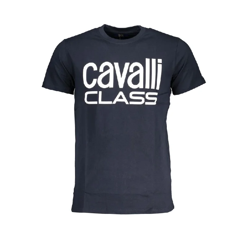 Men's Shirts with Spread CollarsCavalli Class  Cotton Men's T-Shirt