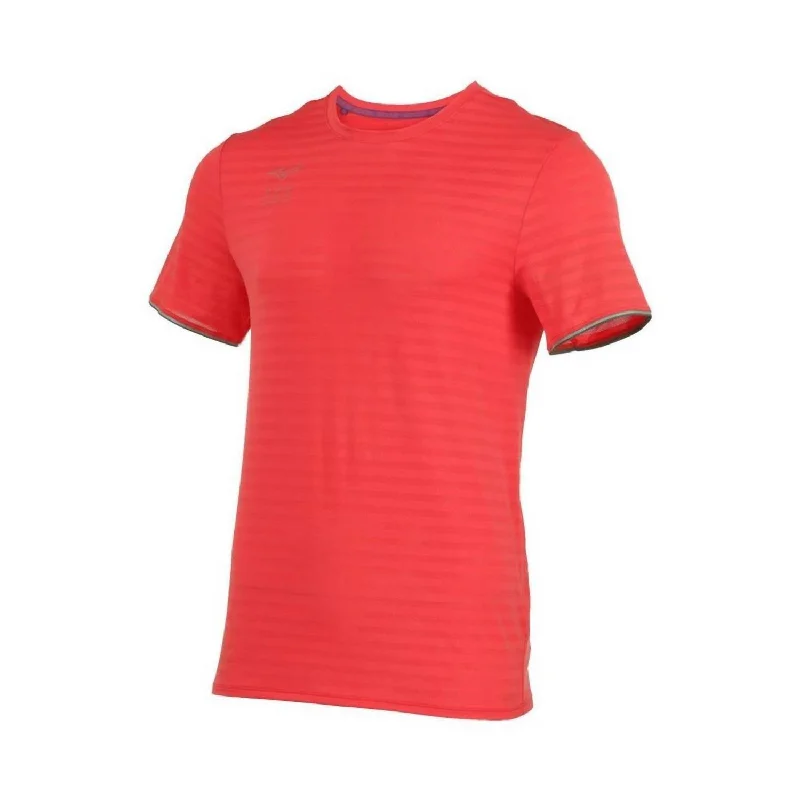 Men's Shirts with Raw-Edge HemlinesMen's Alpha Eco Tee In Cayenne