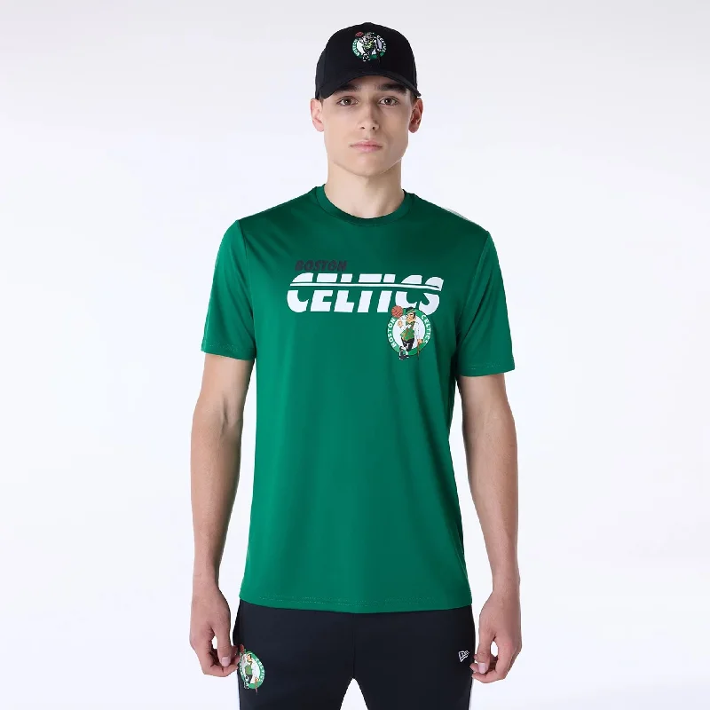 Men's Shirts with Contrast StitchingBoston Celtics NBA Essentials Green T-Shirt