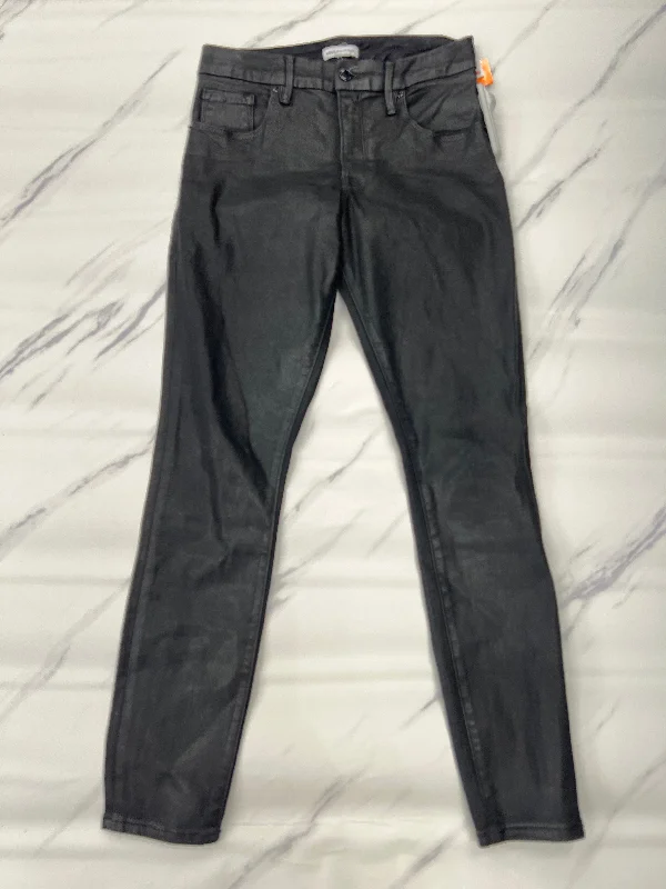 Wide-Brimmed Beach HatsJeans Skinny By Good American In Black, Size: 8