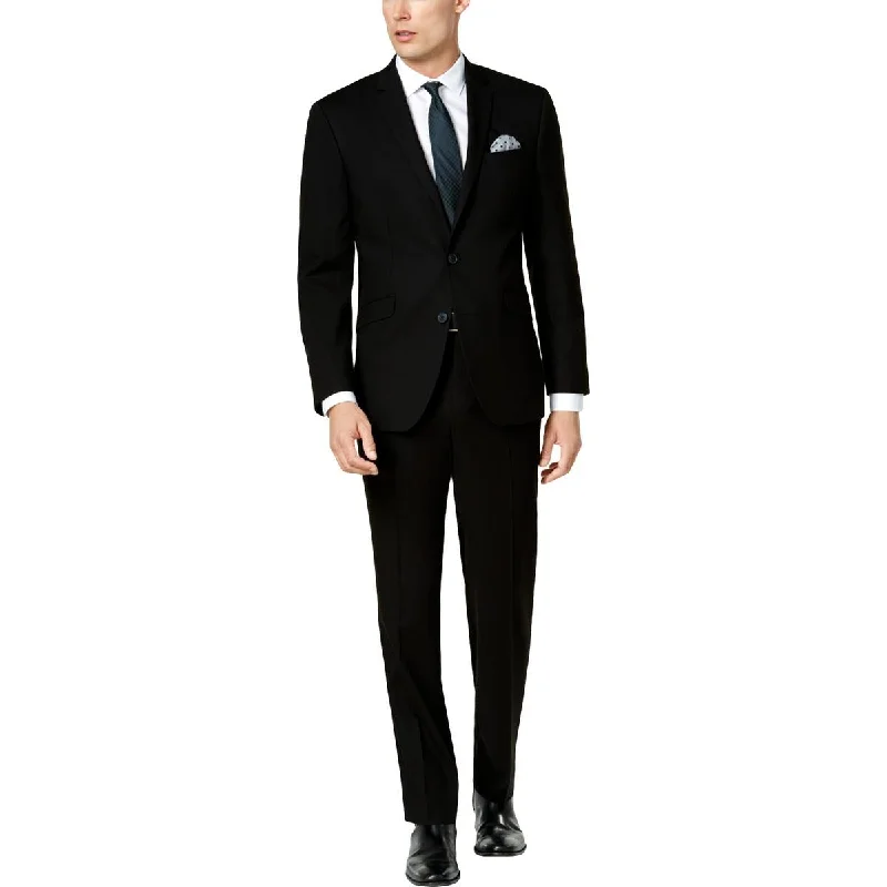 Mens 2PC Professional Two-Button Suit
