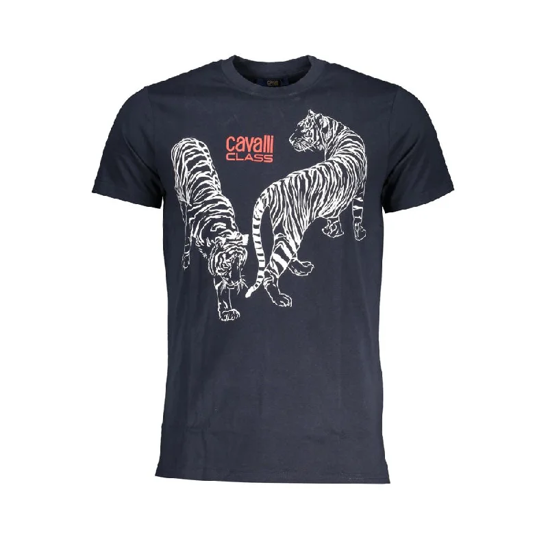 Men's Shirts with Snap ButtonsCavalli Class  Cotton Men's T-Shirt