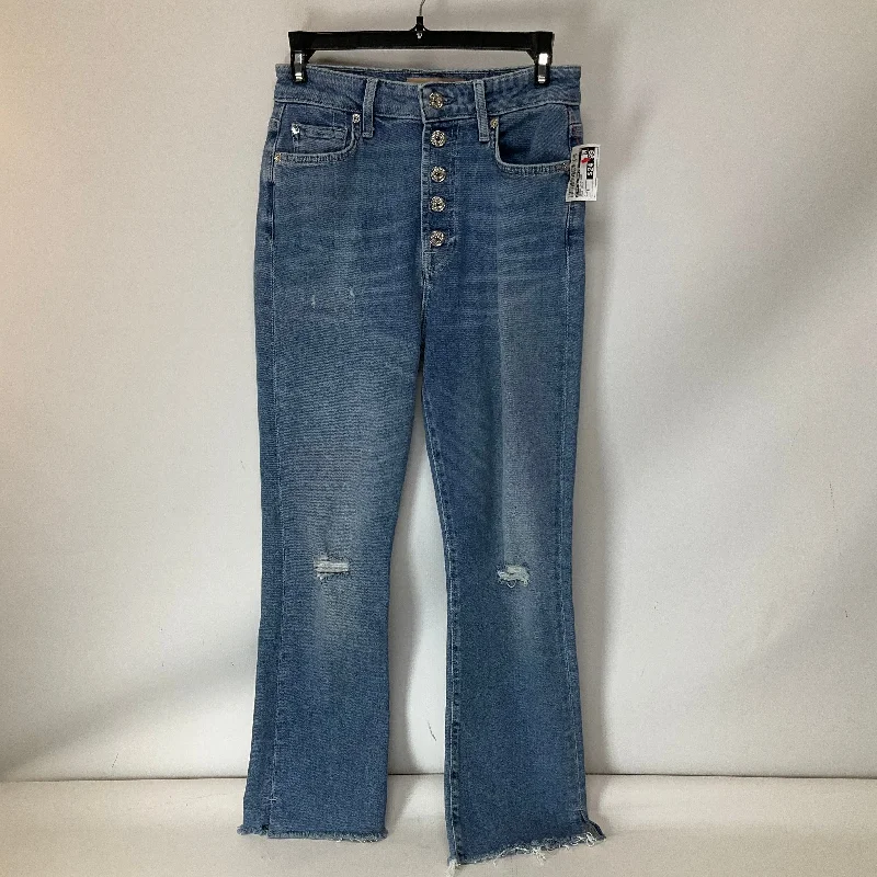 Sun-Protective Beach HatsJeans Straight By 7 For All Mankind In Blue Denim, Size: 2