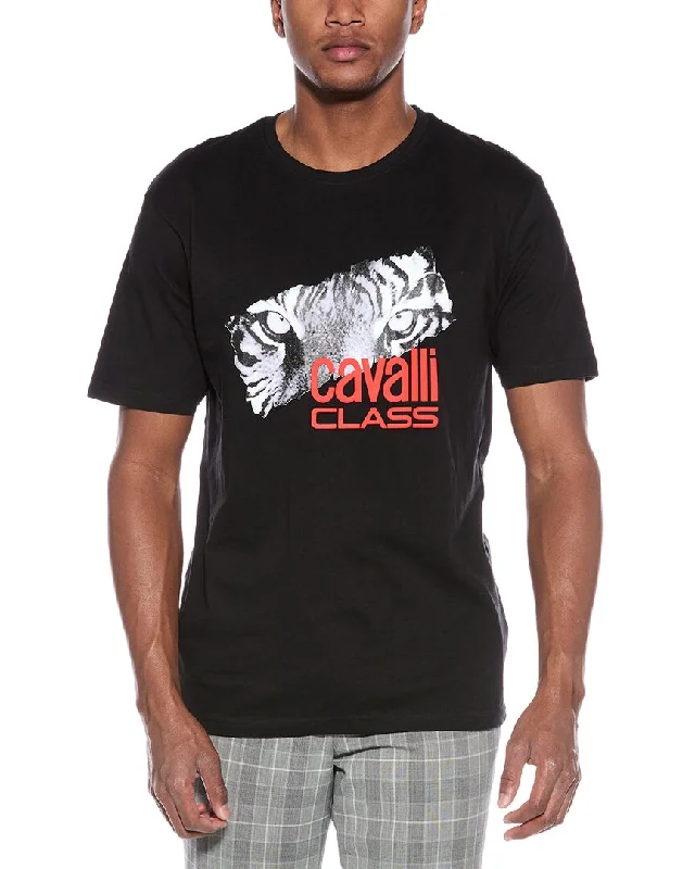 Men's Unique and Designer TopsCavalli Class Graphic T-Shirt