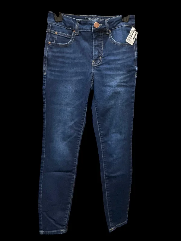 Attractive Bucket HatsJeans Skinny By Loft In Blue, Size: 2