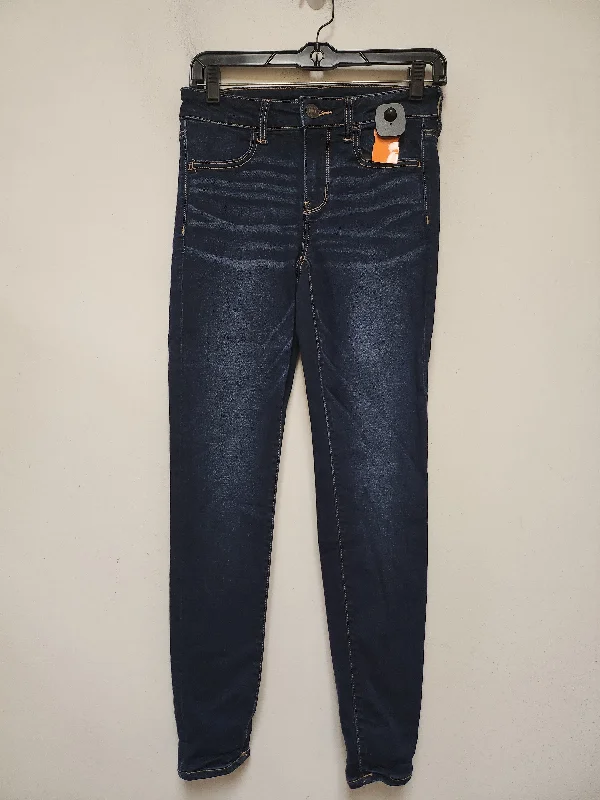 Elegant Top Hats for WeddingsJeans Skinny By American Eagle In Blue Denim, Size: 4