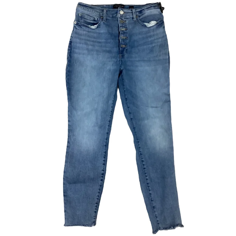Vibrant Straw HatsJeans Skinny By Lucky Brand In Blue Denim, Size: 10