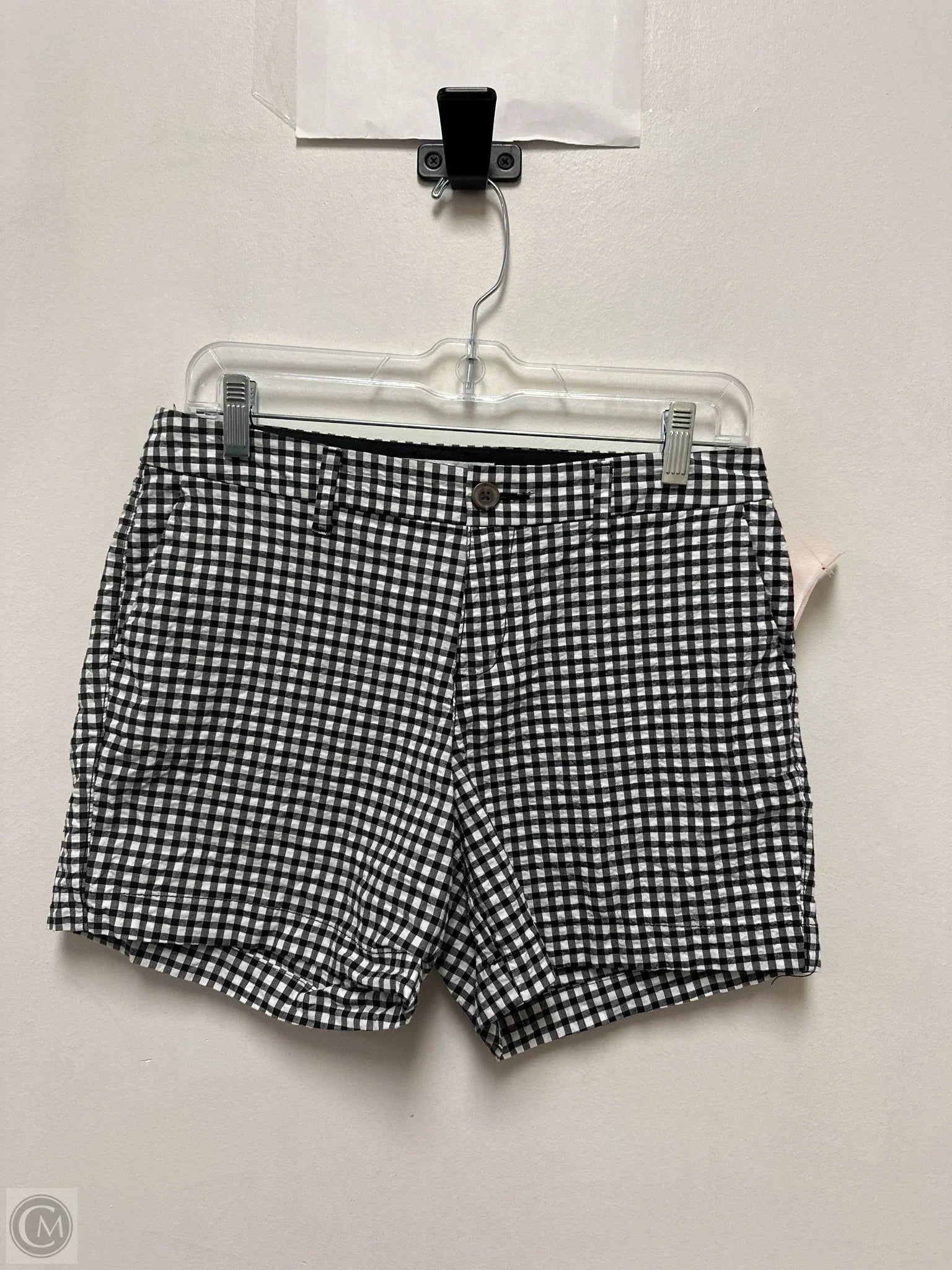 Men's Pants with Button-CuffsShorts By Old Navy In Black & White, Size: 2