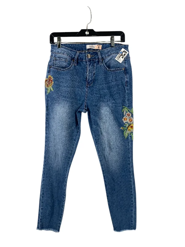 Durable Workwear HatsJeans Skinny By Royalty In Blue Denim, Size: 6