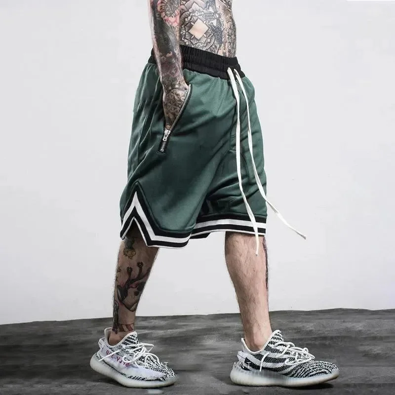 Men's Patterned Pants with Animal PrintsLoose Hip Hop Sports Shorts For Men