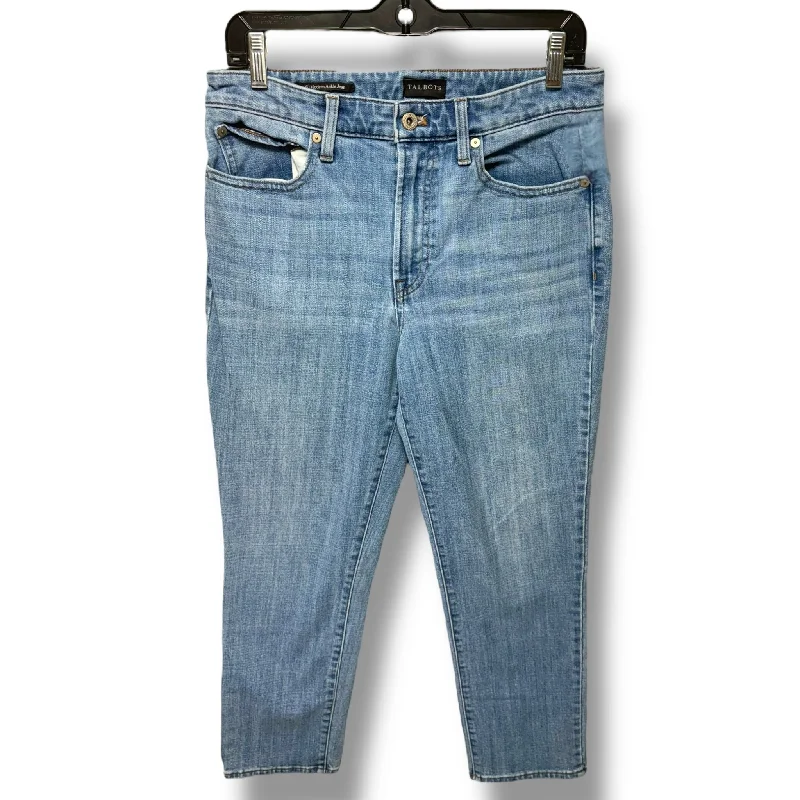 Reversible Sun HatsJeans Straight By Talbots In Blue Denim, Size: 6