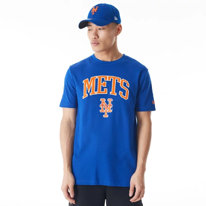 Solid-Colored Men's ShirtsNew York Mets MLB Batting Practice Blue T-Shirt