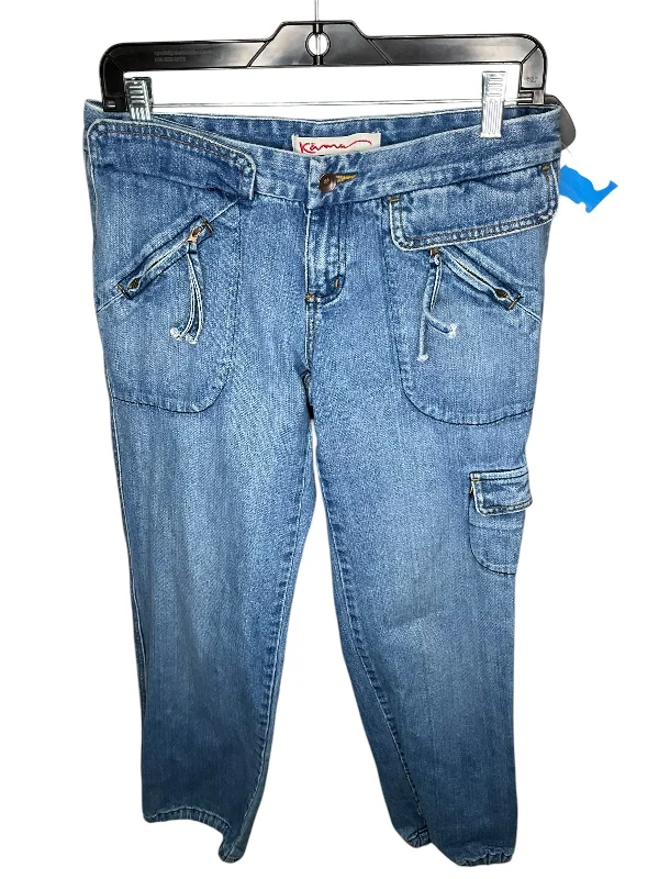 Best Casual HatsJeans Wide Leg By Clothes Mentor In Blue Denim, Size: 4