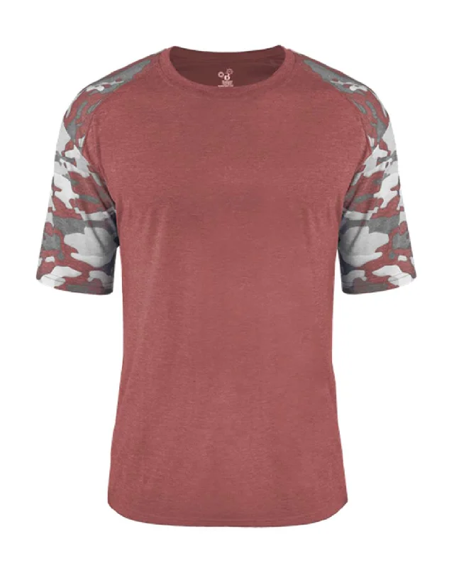 Men's Shirts with Patch PocketsVintage Camo Sport Triblend T-Shirt