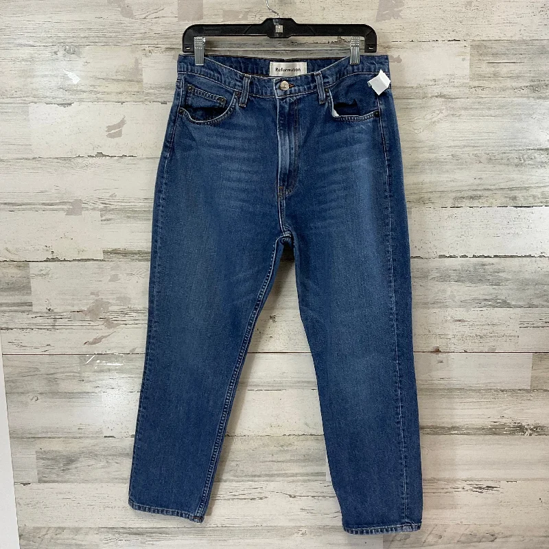 Rainproof Fishing HatsJeans Straight By Reformation In Blue Denim, Size: 10