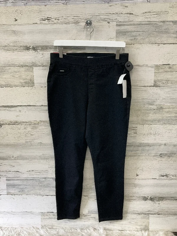 Waterproof Work HatsJeans Straight By Nine West In Black, Size: 14