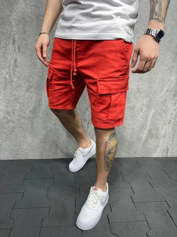 Men's Straight-Leg Jeans for a Classic FitDrawstring Men Cargo Shorts