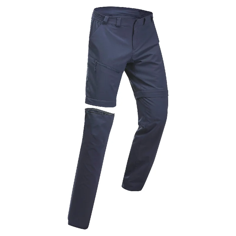 Men's Drawstring Pants for AdjustabilityQuechua Men's Modular Hiking Pants - MH150