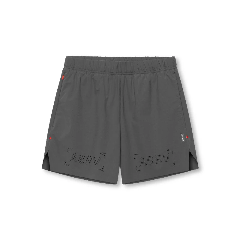 Men's Velcro-Closure Pants for Convenience0737. Ripstop 6" Perforated Short - Space Grey