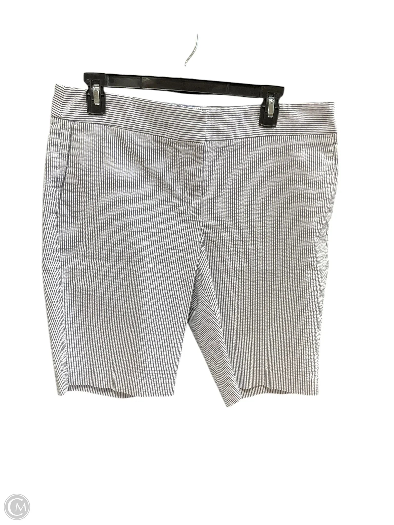 Men's Pants with Water-Resistant FabricShorts By Ann Taylor In Striped Pattern, Size: 12