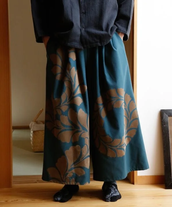 Men's Pants with Adjustable CuffsFUJINAMI - Wide Leg Pants
