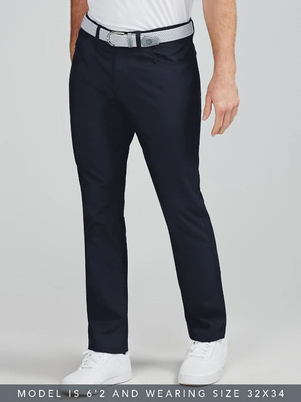 Men's High-Waisted Pants for a Retro StyleMotion Pant Straight Fit - Classic Navy