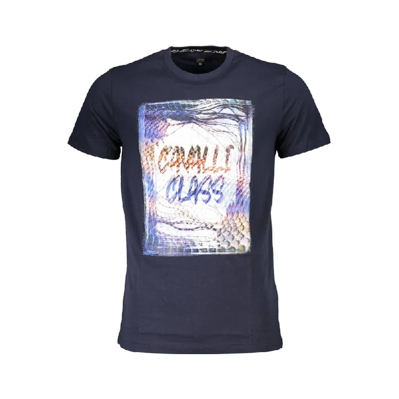 Comfortable Men's Polo ShirtsCavalli Class  Cotton Men's T-Shirt