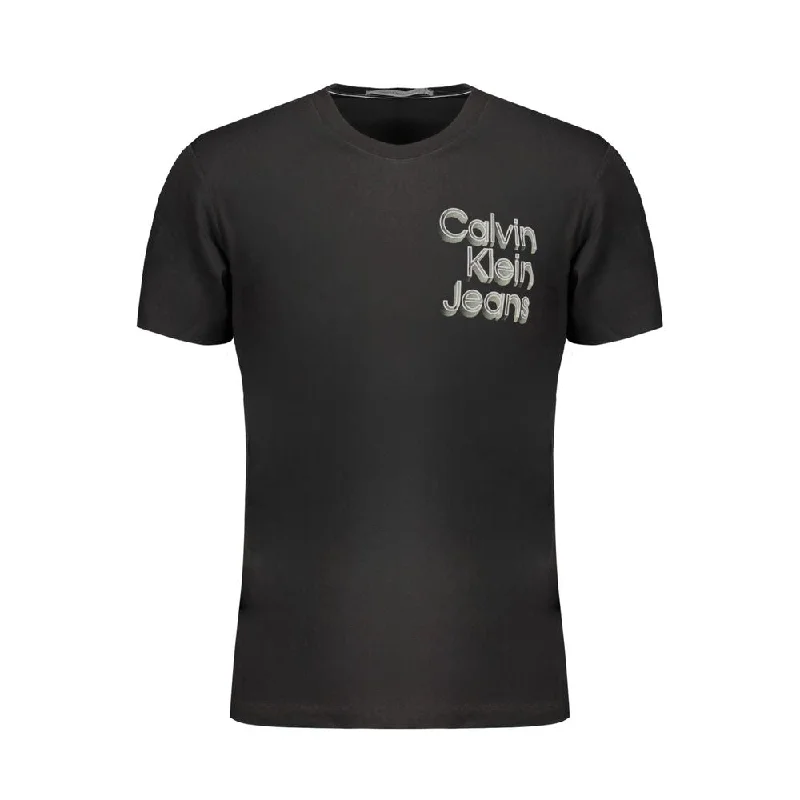 Men's Shirts with Roll-Up SleevesCalvin Klein  Cotton Men's T-Shirt