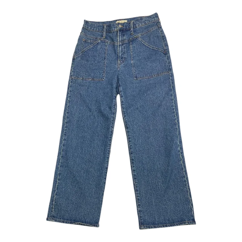 Comfortable Fisherman HatsJeans Wide Leg By Madewell In Blue Denim, Size:10