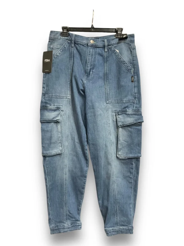 Modern BeaniesJeans Straight By Silver In Blue Denim, Size: 14