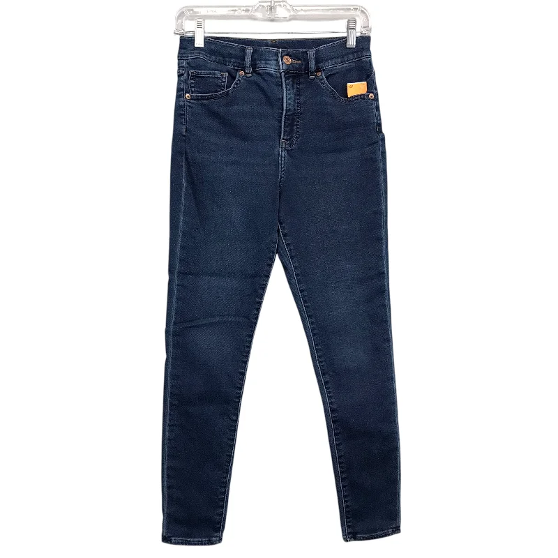 Sun-Protective Fishing HatsJeans Skinny By Express In Blue Denim, Size:2