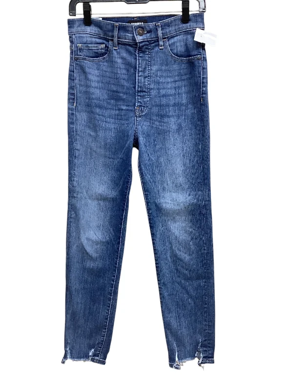 Protective Safety HatsJeans Straight By Express In Blue Denim, Size: 4