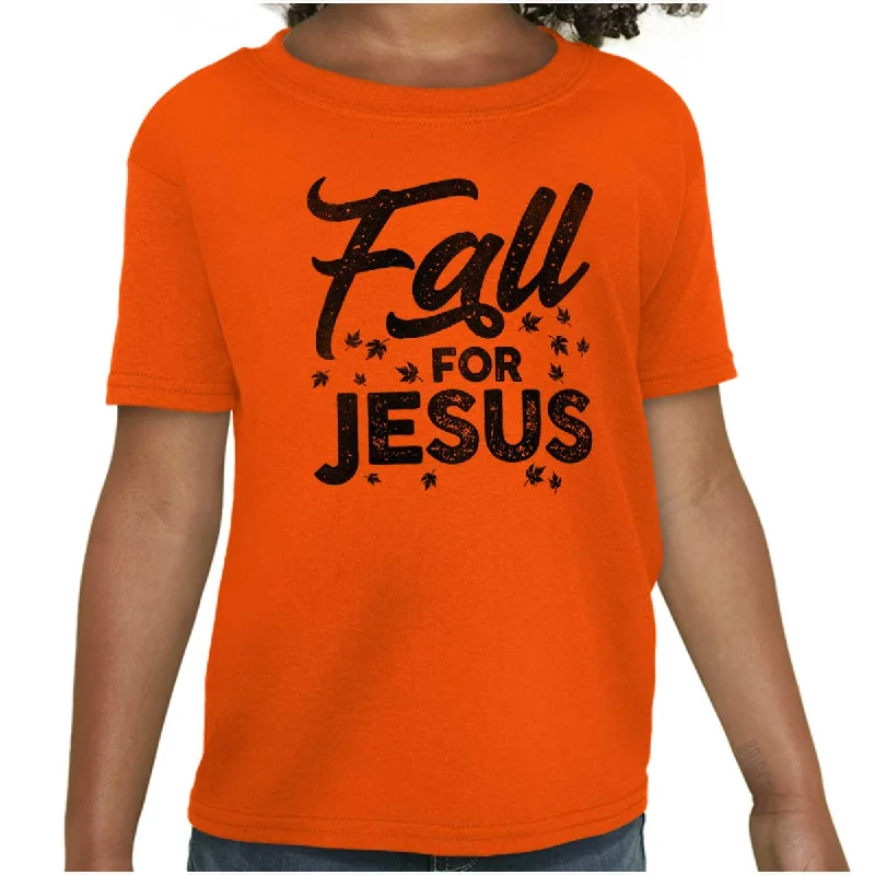 Men's Floral Print Shirts for Spring and SummerFall for Jesus Youth T Shirt