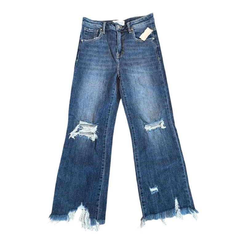 Lightweight Baseball CapsJeans Straight By Risen In Blue Denim, Size:6