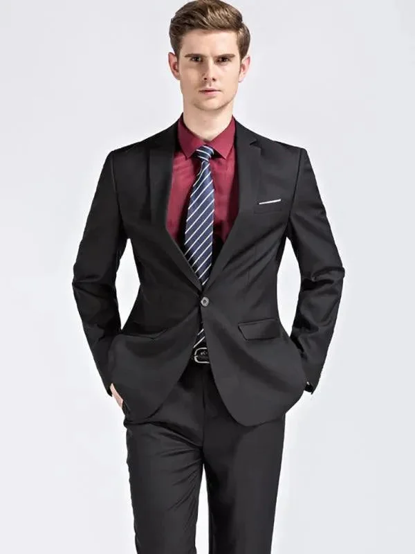 Formal Slim Fit Two Piece Suit