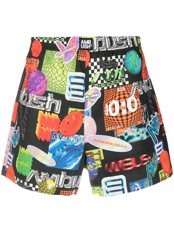 Men's Pants with Flat-Front DesignsAmbush Men's Shorts