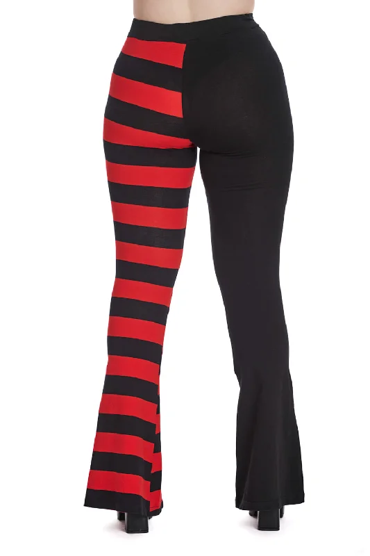 Men's Relaxed-Fit Pants for ComfortAsymmetrical Allure Half And Half Trousers