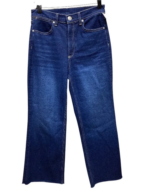 Men's Straw Hats for SummerJeans Wide Leg By Rag And Bone In Blue Denim, Size: 4